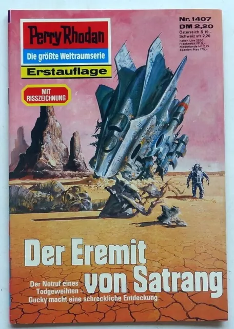 Perry Rhodan Erstauflage Nr. 1407 - Der Eremit von Satrang