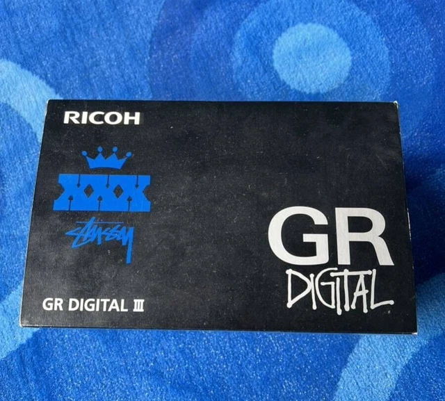 RICOH GR DIGITAL III 3 x STUSSY collaboration model Limited 500 from JP w/Box