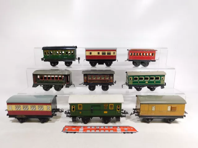 DT791-3# Hornby Bing Märklin etc Spur 0 Bastler Konvolut Wagen MÄNGEL 18640 etc