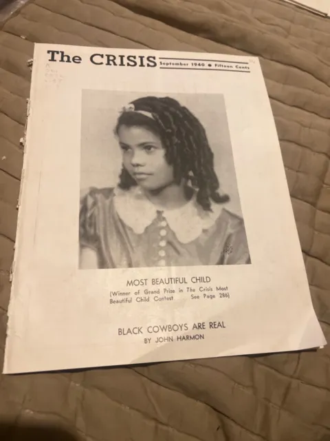 Crisis a Record of  Darker Races Magazine Sept 1940