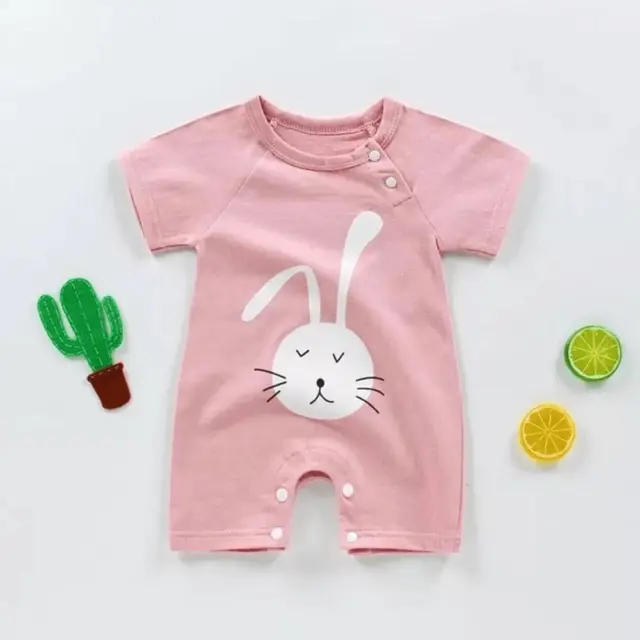 cute baby girl bunny romper 3-6 months