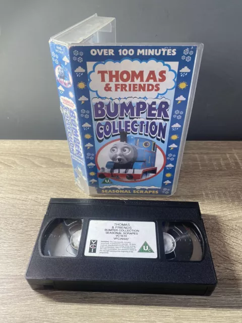 THOMAS & FRIENDS Bumper Collection Seasonal Scrapes 2001, Uc) PAL VHS ...