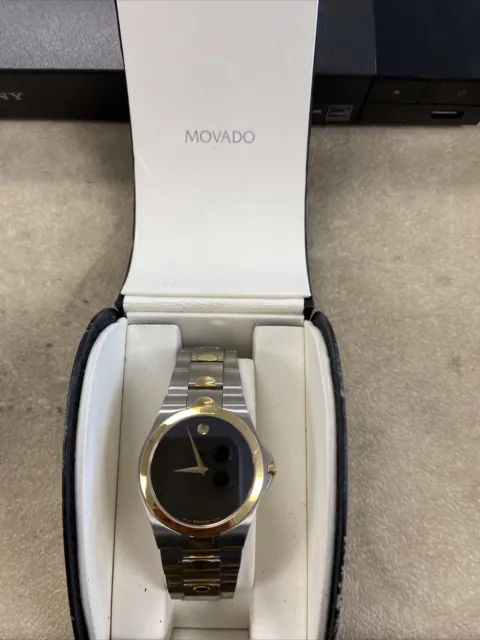 movado 81 e7 1850 mens watch with box
