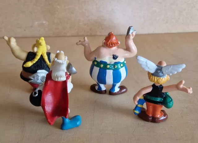 4 Figuren Asterix Obelix Verleihnix Miraculix 2