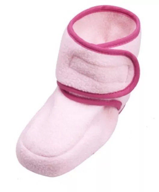 Baby Kinderschuhe Fleece-Schuhe Krabbelschuhe Gr 16/17 rose/pink Playshoes