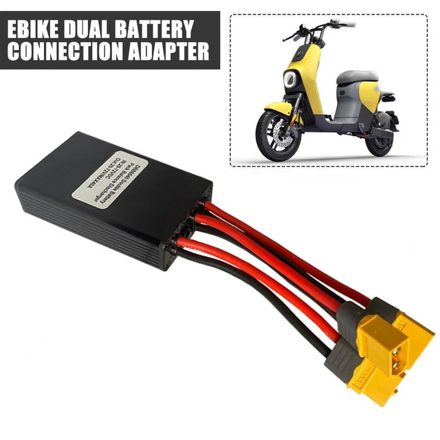 EBIKE DUAL BATTERY Connection Adapters Parallel Module Battery Capacity