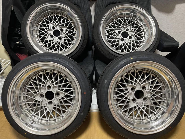 JDM SSR formula mesh 100 4 holes 15 inch No Tires