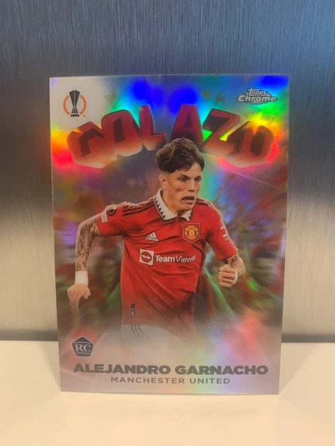 22-23 Topps Chrome GARNACHO RC GOLD LAVA