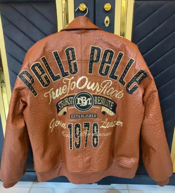 Pelle Pelle True To Our Roots Brown Genuine Leather Jacket