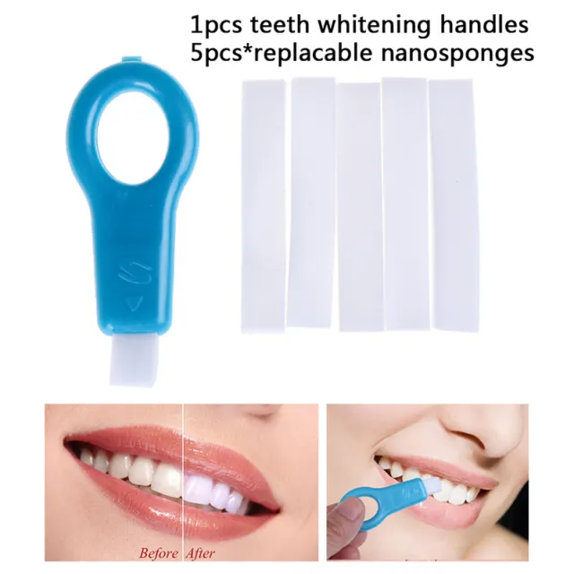 Teeth White Tooth Beauty Clean Teeth Eraser Whitening Polishing Stains Remov-wf