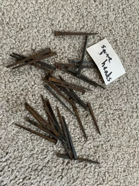 BULK LOT SQUARE NAILS assorted sizes Vintage Antique furniature making