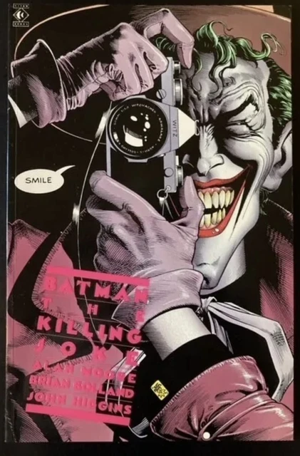 Batman The Killing Joke One-Shot (1988) 2Nd Print Titan Edition Vf Dc