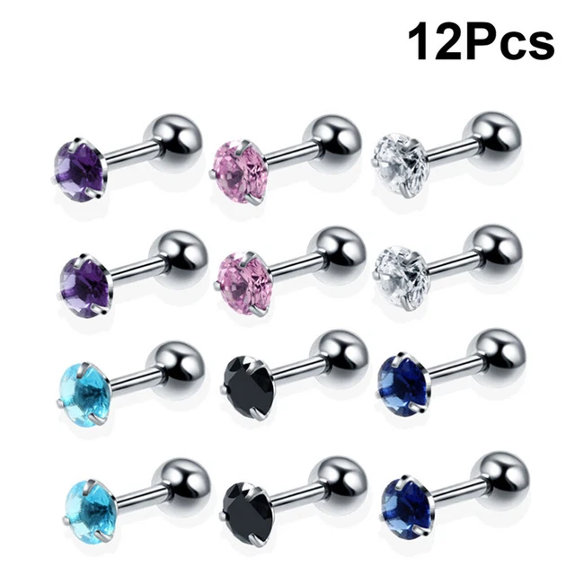 1 COPPIA Acrilico Trasparente Colore Solido Tappi Per Le Orecchie Orecchino Tunnel Per L'orecchio Calibri Cartilagine Lobo Dell'orecchio Gioielli Penetranti Del Corpo 6mm-25mm  36