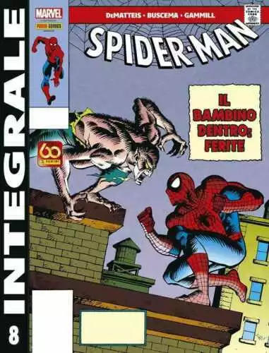 Fumetto-Panini Comics-Spider-Man di DeMatteis 8-Marvel Integrale-Nuovo !!!