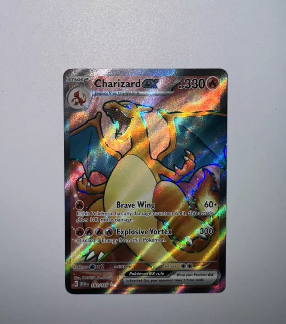Pokmon TCG Charizard EX Scarlet & Violet 151 183/165 Holo Ultra