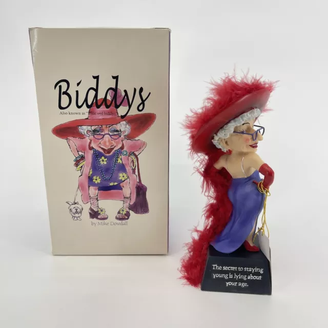Biddys 12802 The Secret to Staying Young Figurine Westland Giftware 2004 Novelty 2