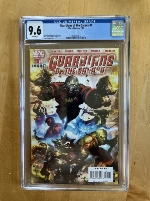Guardians Of The Galaxy #1 (Marvel 2008) Cgc 9.6 Nm+ 1St New Team! Movie