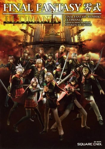 Final Fantasy Zéro Type Ultimate Mania Jeu Guide Livre Japonais