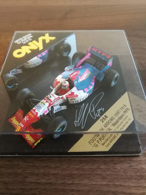 Miniature Footwork Mugen FA13 F1 Aguri Suzuki #10 Kyosho 1:43 - Réf. 7086-2 - Neuve