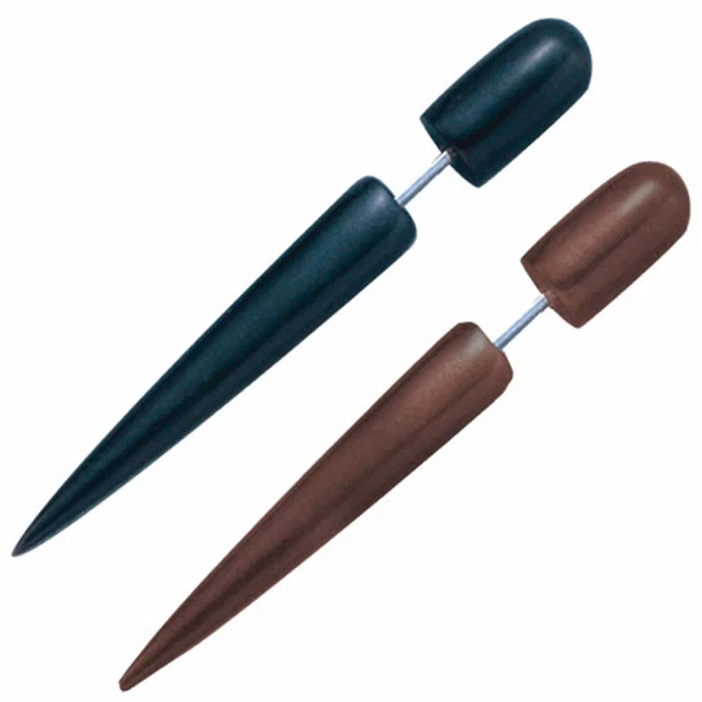 Fake Faux Organic Bone Tapers Unplug Ear Expander (Sold By pairs)