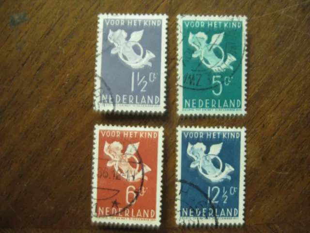 Niederlande Mi.-Nr. 297-300, Voor het Kind 1936 kpl. gest. (eg)
