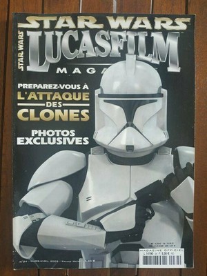 STAR WARS-LUCASFILM-Magazine-n°9 été 1997-free port gratuit-Leila Organa 