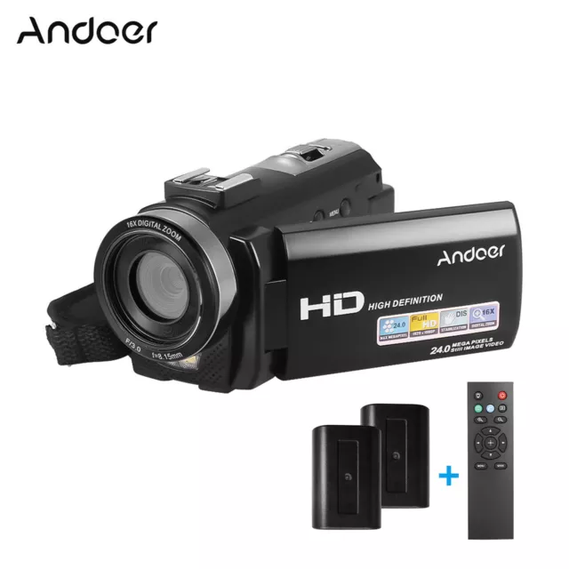 HDV-201LM 1080P FHD Digitalvideokamera  DV-Recorder 24MP Y4H0