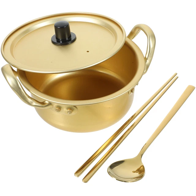 RATWIA Set 3 Pentole Per Salsa Antiaderenti Con Coperchio In Vetro: 1L, 2L, 3L, Manico Termoisolante, Adatte A Induzione, Lega Alluminio