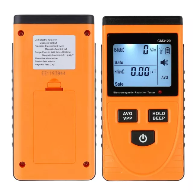 GM3120 LCD Digital Electromagnetic Radiation Detector Meter Tester Dosimeter