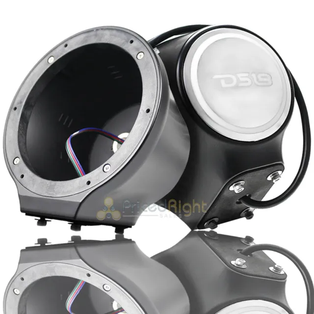 DS18 6& UNIVERSAL Marine Speaker Pod Enclosure Jet Ski UTV/ATV Jeep EN