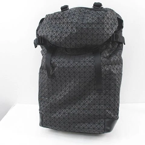 Baobao Issey Miyake Backpack Rucksack Black Mens Vector 230522