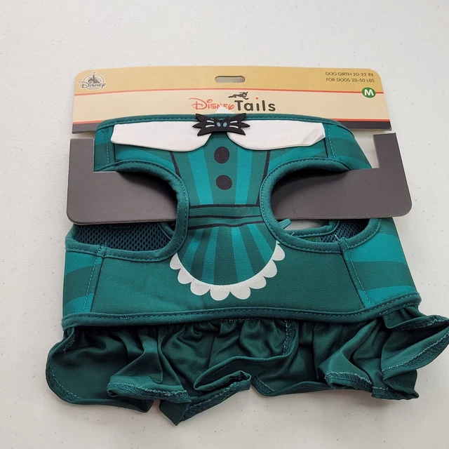 DISNEY TAILS HAUNTED Mansion Ghost Hostess Costume Dog Harness Size
