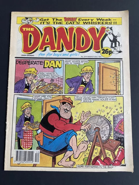 Dandy Comic 23rd March 1991