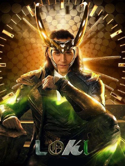LOKI Movie Character 5D Full Diamond Painting Kits DIY Cross Stitch UK Gifts