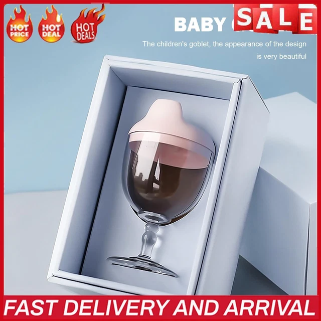 Baby-Kelch, kein Verschütten, Entenschnabeltasse, Weinglas für Baby-Party