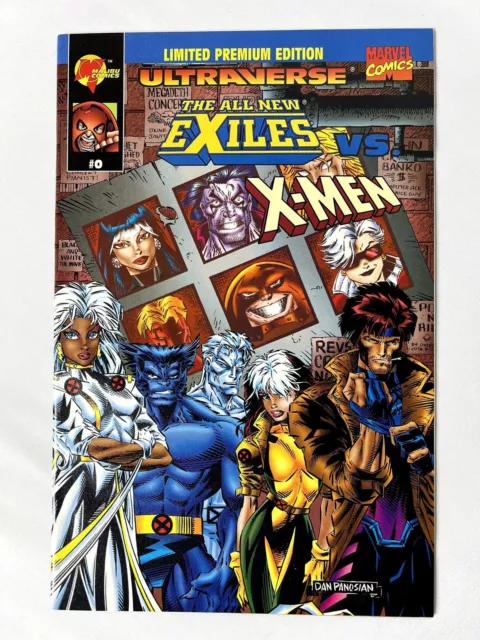 ULTRVERSE NEW EXILES vs X-MEN #0, Malibu / Marvel Comics, October 1995, CC01