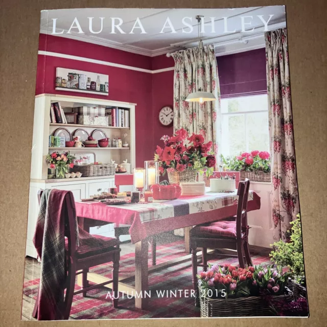 Vintage Laura Ashley Home Catalogue, Autumn Winter 2015 Good Condition