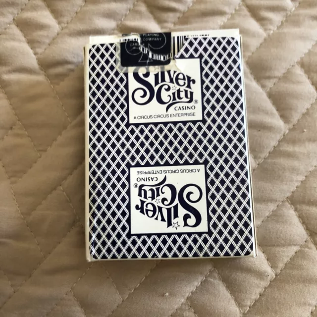 Silver City Las Vegas NV Authentic Casino Playing Cards Closed 10-31-99 Rare