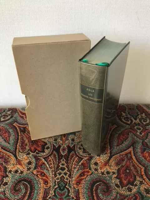 La Pléiade     Émile  Zola         Les Rougon-Macquart  I           1963