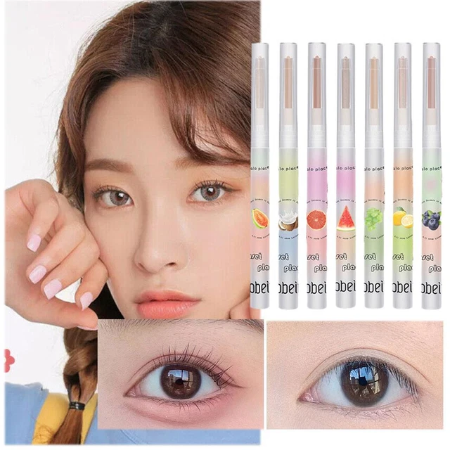 Delineador de ojos líquido colorido lápiz delineador de ojos lápices de gel duradero resistente al agua Mak-