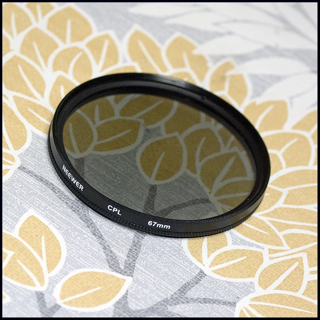 67mm Neewer CPL Circular Polariser PL-CIR Digital Filter colours skies FREE POST