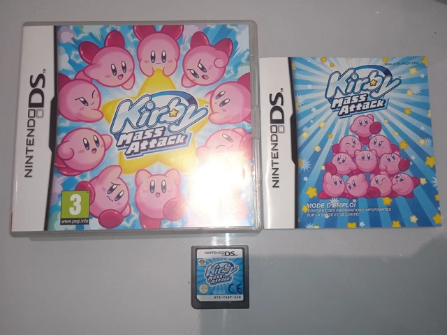 Jeux Ds KIRBY MASS ATTACK Nintendo Ds Complet Fr