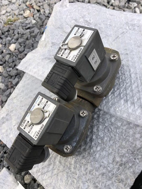 Electromagnetic valve SMC VXZ2360 100V tube diameter 25mm air pipe equipment