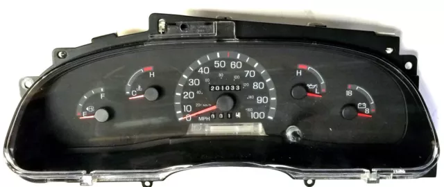 Ford Van E 150 E250 E350 E450 Instrument Cluster Restoration 97 To 2000