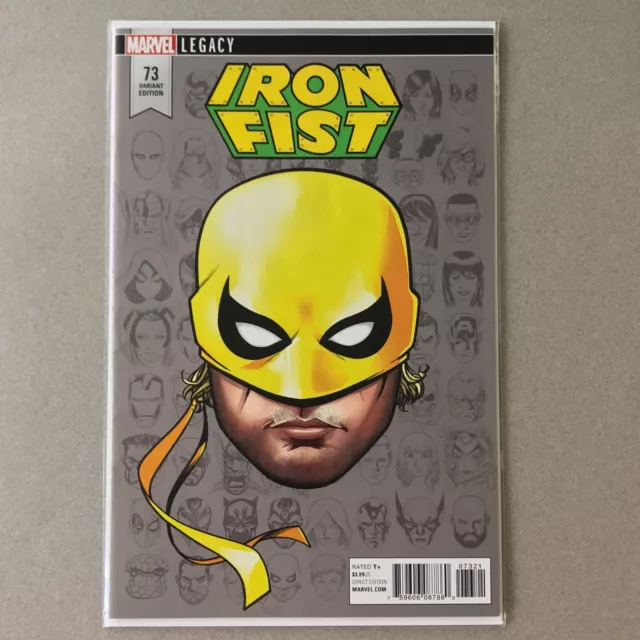 Iron Fist #73 Incentive Mike McKone Legacy Headshot Variant Cover Marvel 2017