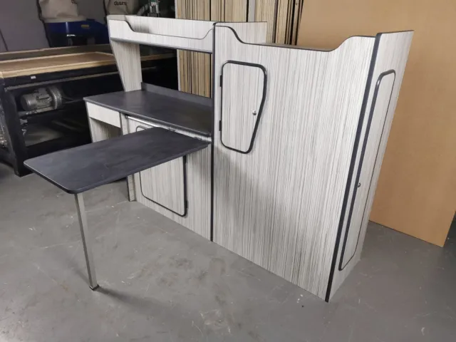 SWB Universal Lightweight Camper Kitchen Cabinets Furniture 2