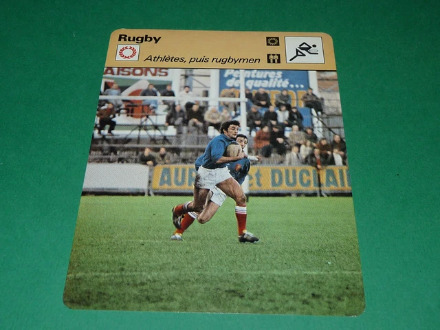 Carte De Collection Sportscaster 1978 – France Vs Pays De Galles – Gareth Edwards