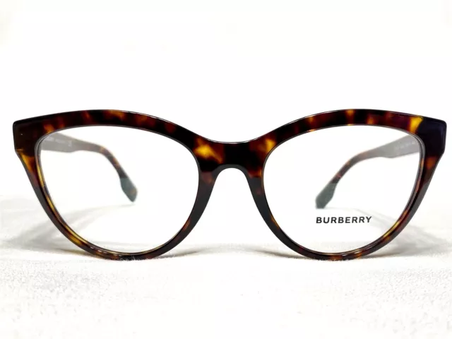 NEW Burberry B2311 3002 Womens Havana Cats Eye Eyeglasses Frames 53/19~140