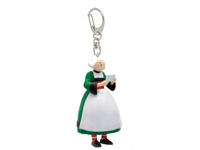 Tirelire Bécassine Assise Sur Une Malle - Plastoy - Figurine PVC Collection