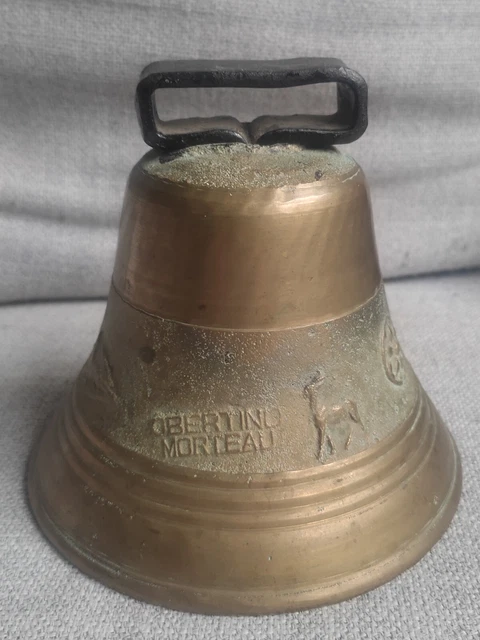 XDrum Cloche De Vache 5 Pouces - Cowbell Martelée Laquée Noir Pour Batterie